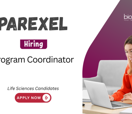 Program Coordinator Job at Parexel. Life Sciences Candidates, Apply. Project tracking, regulatory documentation, & Medical Communications Job.