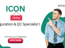 Quality Control Jobs at ICON. Job in Chennai. Life Sciences Candidates. Ideal for Clinical Data Management. Apply Now.