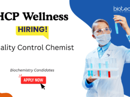 Quality Control Jobs at HCP Wellness Pvt Ltd. Biochemistry Candidates, Apply Now. Jobs in AAhmedabad. Expertise in HPLC, GC, FTIR, GMP.