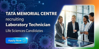 Quality Assurance Job at Tata Memorial Centre. Life Sciences Candidates, Apply Now For Laboratory Technician Role.