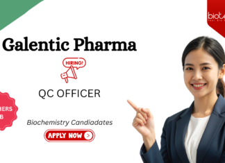 Quality Control Jobs at Galentic Pharma. Biochemistry Freshers, Apply Now for this QC Officer Job in Mumbai.