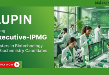 Biotechnology Jobs at Lupin. Biochemistry & Biotechnology Candidates, Apply Now For Executive - IPMG Role. Job in Pune.
