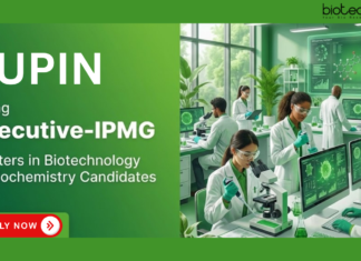 Biotechnology Jobs at Lupin. Biochemistry & Biotechnology Candidates, Apply Now For Executive - IPMG Role. Job in Pune.