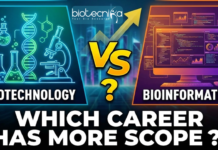 Biotech vs Bioinformatics: Discover how both fields shape Modern Science, their Career Impact. Define the future of Biology & Life Sciences.