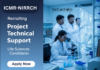 Life Sciences Jobs at NIRRCH.. Life Sciences Candidates, Apply Now For Project Technical Support Position.