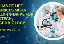 Reliance Life Sciences Mega Walk-In-Drive For Biotech, Microbiology – Check Details Reliance Life Sciences Walk-In 2025 | Biotech Jobs | Microbiology Jobs