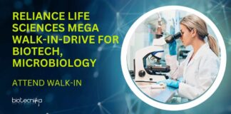 Reliance Life Sciences Walk-In 2025 | Biotech Jobs | Microbiology Jobs