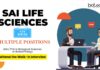 Biological Sciences Jobs at Sai Life Sciences | Walk-in Interview Walk-In Interview for Biological Sciences Jobs | Sai Life Sciences is Hiring MSc/ PhD Candidates- Register Now