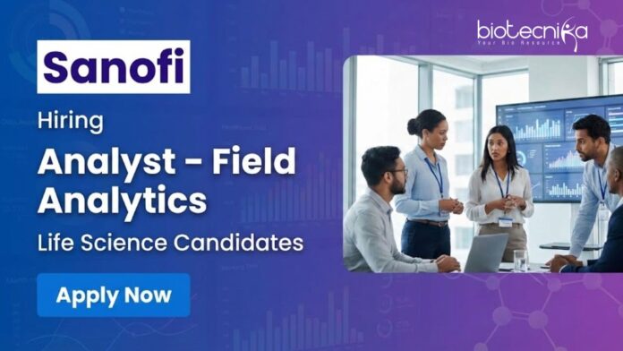 Sanofi Sanofi Career Opportunity for Analyst Jobs in Hyderabad. Apply for Life Science Jobs in Field Analytics and Build a Data-Driven Career.