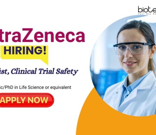 Scientist Jobs: AstraZeneca is Hiring Scientist, Clinical Trial Safety | Apply Now for Life Science Jobs | AstraZeneca Career