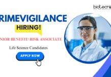 Life Science Jobs in Pune: PrimeVigilance Hiring Senior Benefit/Risk Associate | Life Science Candidates Apply Now | PV Jobs