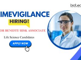 Life Science Jobs in Pune: PrimeVigilance Hiring Senior Benefit/Risk Associate | Life Science Candidates Apply Now | PV Jobs