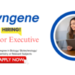 Executive Jobs at Syngene | Life Sciences Executive Jobs in Syngene is Hiring in Bangalore, India | Life Science Candidates Can Apply Now for Syngene Career