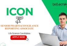 Pharmacovigilance Jobs at ICON: Life Science Candidates Apply Now Pharmacovigilance Jobs: Icon is Hiring Senior Pharmacovigilance Reporting Associate | Apply Now for Life Science Career | Icon Career