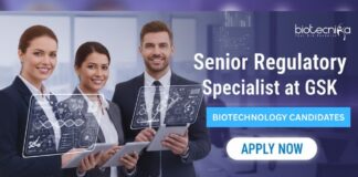 Apply for Senior Regulatory Specialist at GSK. Explore top Biotech Jobs, Regulatory Affairs Jobs, and GSK Career Opportunities