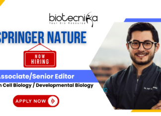 Scientific Editor Jobs at Nature Communications | Springer Nature Associate/Senior Editor at Nature Communications – scientific editor jobs, Springer Nature jobs, life science jobs