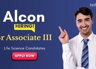 Life Science Jobs: Alcon is Hiring Sr Associate - Clinical Application Services & Support | Apply Now for Alcon Career