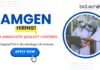 Quality Control Jobs: Amgen is Hiring Sr Associate | Apply Now for Amgen Career | PhD Microbiology Jobs | Biotech Jobs