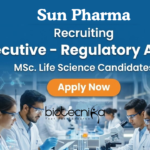 Regulatory affairs jobs at Sun Pharma for life science professionals in Baroda