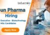 Apply for Executive Jobs at Sun Pharma. Explore Biotech Jobs in R&D, Analytical Methods, and SPR Laboratory Projects.