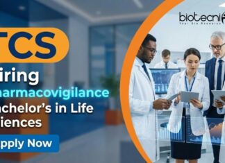 Pharmacovigilance Jobs at TCS – Life Science Candidates Apply Now Apply for Pharmacovigilance jobs at TCS in Mumbai. Ideal Life Science Jobs for professionals with Drug Safety and Adverse Event Experience.