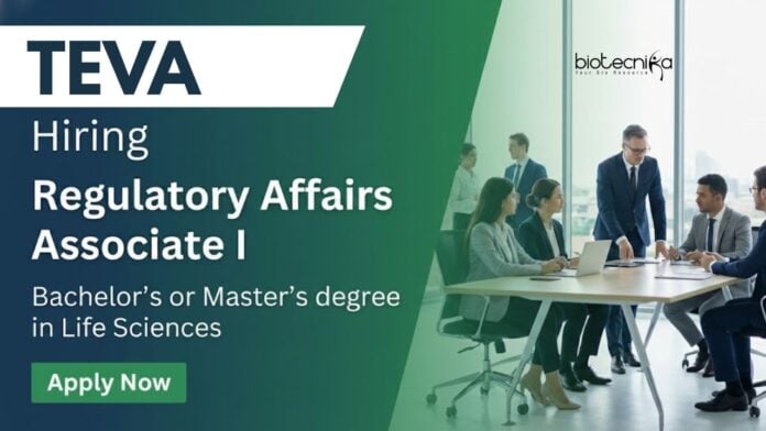 TEVA Explore Regulatory Affairs Jobs at Teva Pharmaceuticals in Navi Mumbai. A Great Teva Career Opportunity for Life Science Jobs