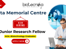 Junior Research Fellow Jobs at ACTREC | Walk-In Interview ACTREC junior research fellow jobs | biotech jobs | ACTREC jobs