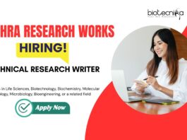Technical Research Writer Jobs at Rudhra Research Works. Hiring in Mathura. Life Science Candidates Apply Now
