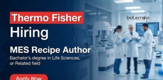 Life Science Jobs in Hyderabad at Thermo Fisher – Apply Now Apply for Life Science Jobs in Hyderabad at Thermo Fisher Career as an MES Recipe Author. Drive Digital Manufacturing & Quality in Pharma