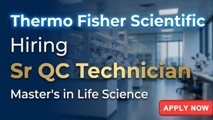 Thermos fisher Apply for Life Science Jobs at Thermo Fisher. Build a Strong Thermo Fisher Career as a Sr QC Technician and Grow Your Career in Life Science.