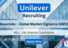 Pharmacovigilance jobs at Unilever for life science graduates – GMV Associate role