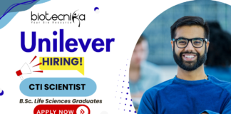 Biology Jobs at Unilever | CTI Scientist CTI Scientist / CTI Specialist biology jobs, R&D jobs, Unilever careers, sensory evaluation, oral care innovation