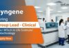 Syngene Hiring in Bengaluru – Apply Now for Biotech Jobs Apply for Group Lead Clinical Roles at Syngene. Explore Syngene Career Opportunities in Bengaluru Offering Biotech and Life Science Jobs.