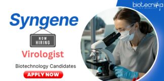 Biotech Jobs: Syngene is Hiring Virologists | Apply Now Biotech Jobs at Syngene: Hiring Virologist in Bangalore | Apply Now for a rewarding Career in Biotechnology