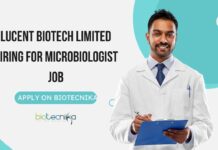 Microbiology Microbiologist Jobs at Lucent Biotech Limited, Apply on Biotecnika
