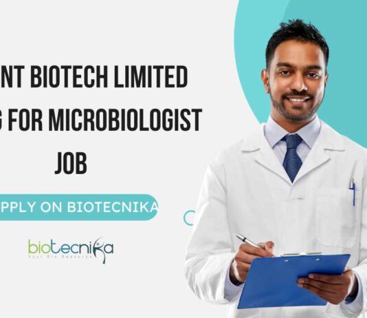 Microbiology Microbiologist Jobs at Lucent Biotech Limited, Apply on Biotecnika