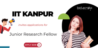 Junior Research Fellow Vacancy at IIT Kanpur. Focus on liquid Biopsy, Molecular Biology, and in-vivo models for Prostate Cancer. Apply Now
