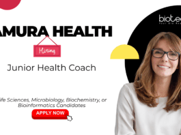 Health Coach Job at Amura Health. Microbiology, Biochemistry, Life Sciences & Biotechnology Candidates, Apply Now. Job in Chennai.