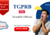 Scientific Officer in Forensic Science Laboratory at TGPRB. Salaries up to ₹1.24 Lakh/month. Life Sciences Candidates, Apply Now