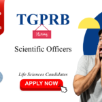 Scientific Officer in Forensic Science Laboratory at TGPRB. Salaries up to ₹1.24 Lakh/month. Life Sciences Candidates, Apply Now