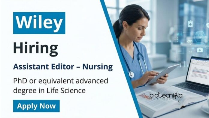 Wiley Explore Life Science Jobs at Wiley as an Assistant Editor. A rewarding Wiley Career Opportunity for Building a Strong Career in Life Science.