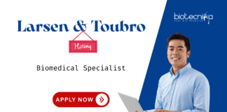 Biomedical Job at Larsen & Toubro. Role involves equipment maintenance, functional testing, and troubleshooting. Apply Now.