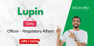 Regulatory Affairs Job at Lupin. Work on US submissions (Inhalation, OSD), lifecycle management (post-approval), labeling, & PADER support.