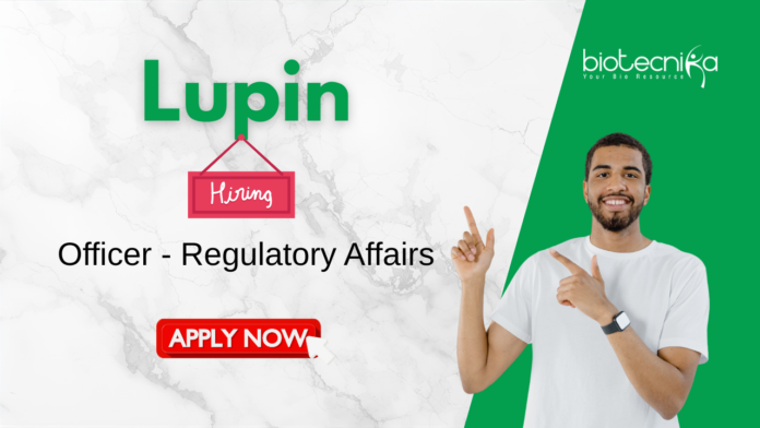 Regulatory Affairs Job at Lupin. Work on US submissions (Inhalation, OSD), lifecycle management (post-approval), labeling, & PADER support.