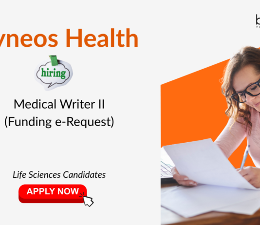 Medical Writer Job at Syneos Health. Life Science Candidates, Apply Now For Medical Writer II (Funding e-Request) Role.