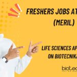 Freshers Life Sciences Vacancies at Nuvo AI (Meril)