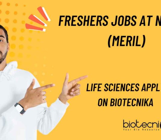 Freshers Life Sciences Vacancies at Nuvo AI (Meril)