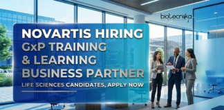 Life Sciences Jobs at Novartis. Apply for the GxP Training & Learning Business Partner (German) role in Hyderabad.