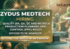 Quality Analyst Jobs at Zydus MedTech. Life Sciences Candidates, Attend The Walk-in Interview for RA, QA, QC & Micro Jobs.