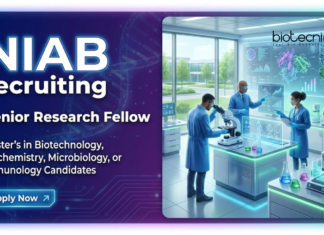 R&D Jobs at BRIC-NIAB. Master's in Biotechnology, Biochemistry, Microbiology, or Immunology Candidates, Apply Now